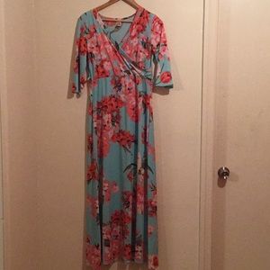 Lara fashion wrap dress